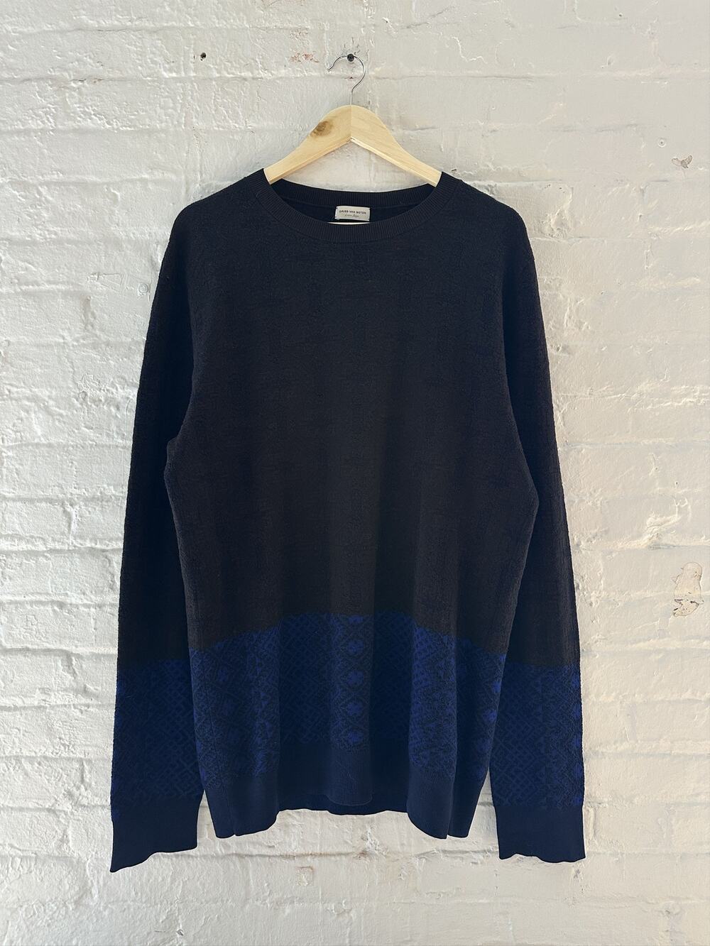 Dries Van Noten Textured Wool Sweater